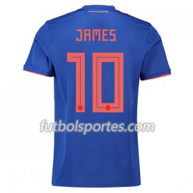 Camisetas Colombia James 10 Segunda Equipacion Mundial 2018